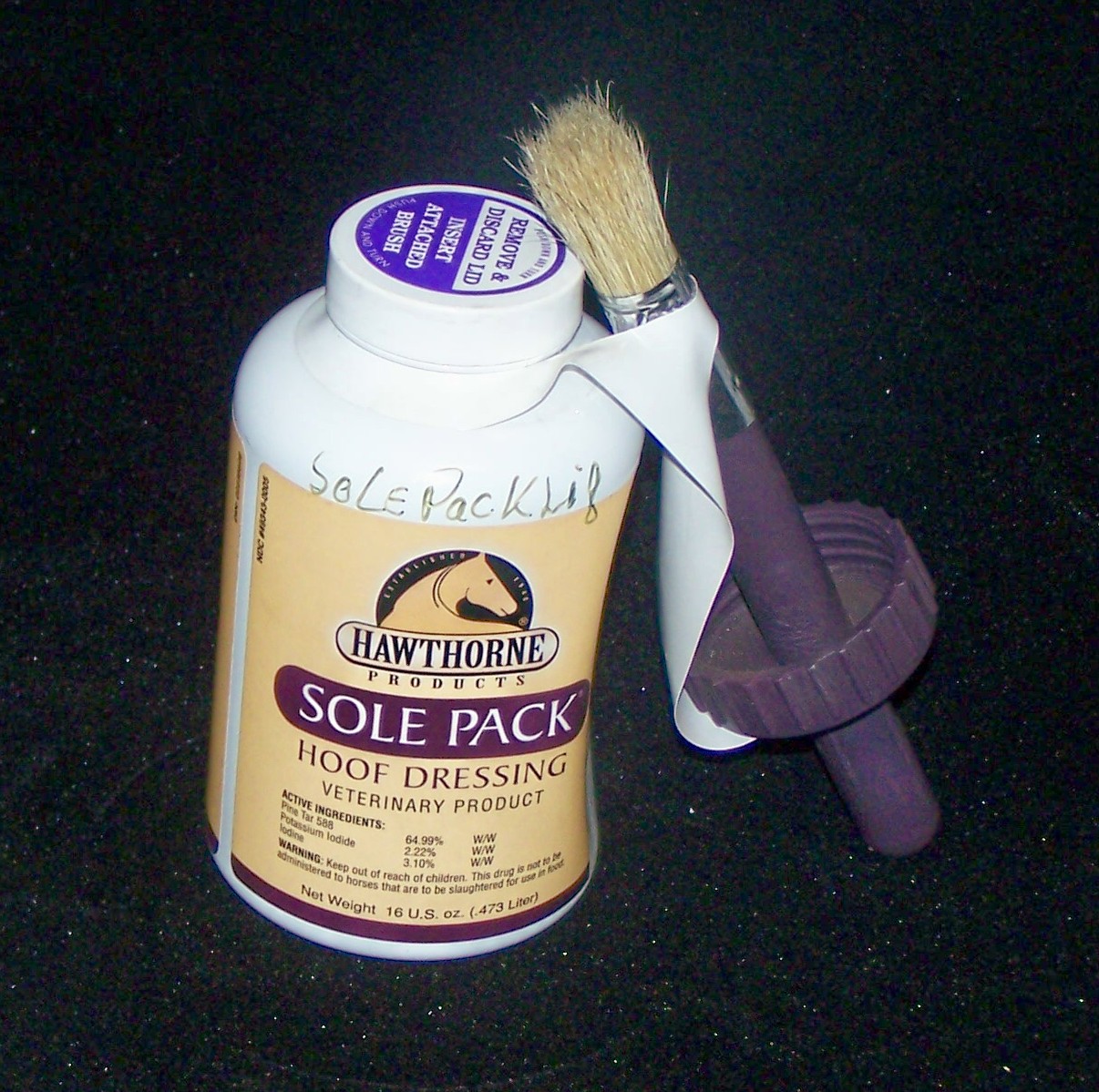 Sole Pack Medicated Liquid Hoof Dressing